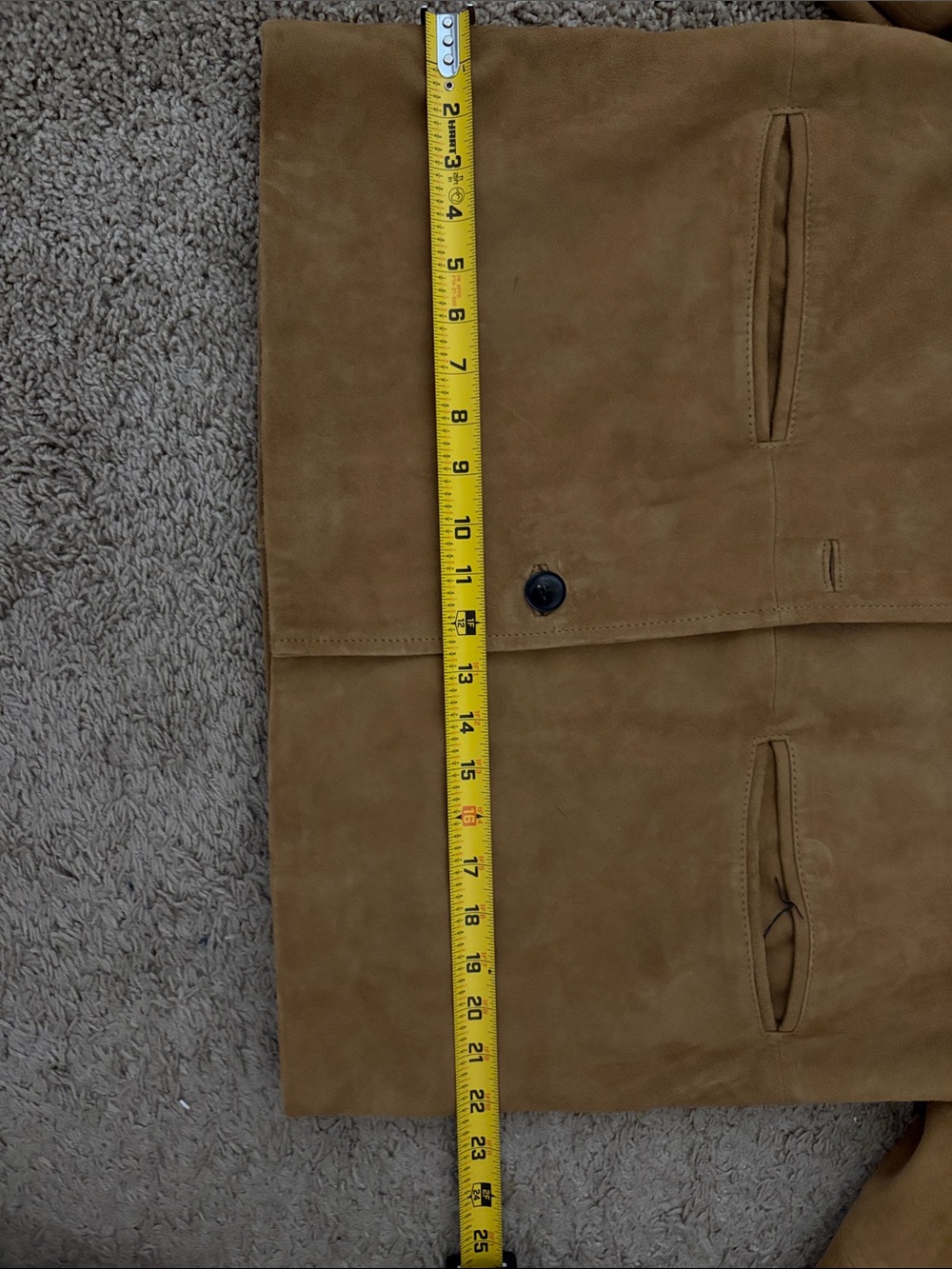 Zara Suede Leather Jacket ZW Collection - S - Picture 5 of 6